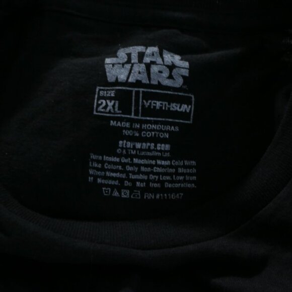 Men's Star Wars Millennium Falcon Retro Striped t-shirt -Size 2XL-NWOT - Picture 4 of 4